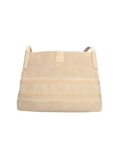 BALMAIN SMALL TOTE BAG "RELEASE"
