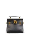 Balmain Smooth Leather B-buzz 23 Bag In Black