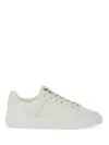 Balmain Leather Court Sneakers For Women In White
