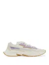 Balmain Run-row Faux Leather Sneakers In Neutral
