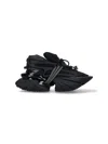 Balmain Unicorn Leather Low-top Sneakers