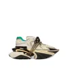 Balmain Unicorn Wave Trainers In Neoprene In Neutral