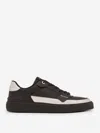 Balmain B-court Flip Sneakers In Black