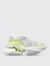 Balmain 'unicorn' White Low Top Sneakers In Grau