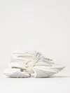 Balmain 'unicorn' White Sneakers With With Embossed Logo On The Side In White