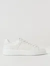 Balmain B-court Leather Sneakers In 白色