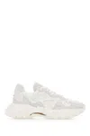 Balmain White B-east Sneakers In Blanc Optique