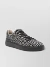 Balmain Black Low Top Sneakers