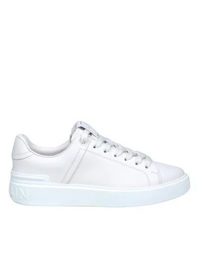 Balmain Sneakers Men In White