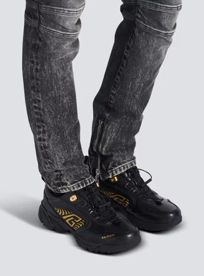 Balmain Sneakers In Black