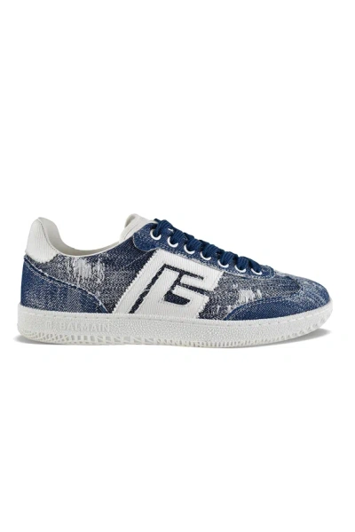 Balmain Sneakers Swan