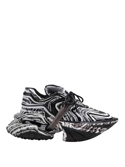 Balmain Zapatillas - Lettera D'amore In Negro