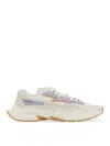 Balmain B-dr4g0n Panelled Lace-up Sneakers In White