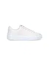 Balmain Women's B-court Training Sneakers In White