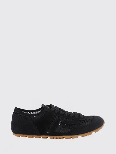 Balmain Racer 45 Suede And Perforated Mesh Sneakers In Multi