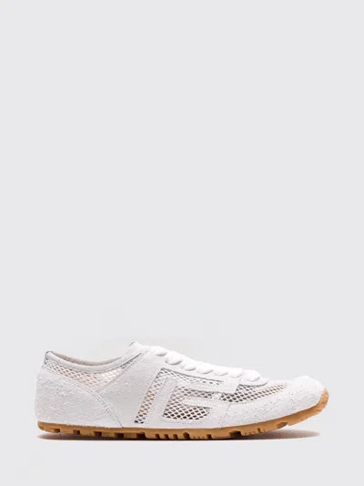 Balmain Racer Sneakers In White