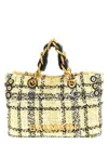 Balmain Soft Cabas Small Shopping Bag In Multi