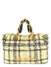 Balmain Soft Cabas Small Shopping Bag In Multi