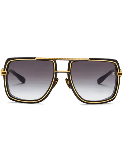 Balmain Nor Pilotenbrille In Gold
