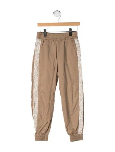 Pre-owned Balmain Kids' Solid Casual Pants In Neutrals