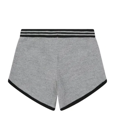 Balmain Solid Color Versatile Shorts In Gray