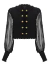 Balmain Spencer Blazer In Black