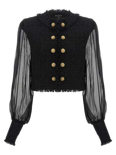 Balmain Spencer Blazer In Black
