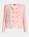 Balmain Spencer Sequined Tweed Jacket