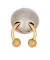 Balmain Spherical Ring With Piercing In Neutral