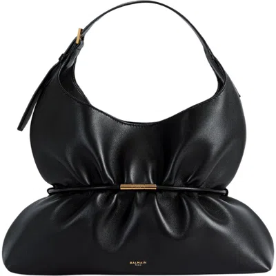 Balmain Sphynx Medium Bag In Black