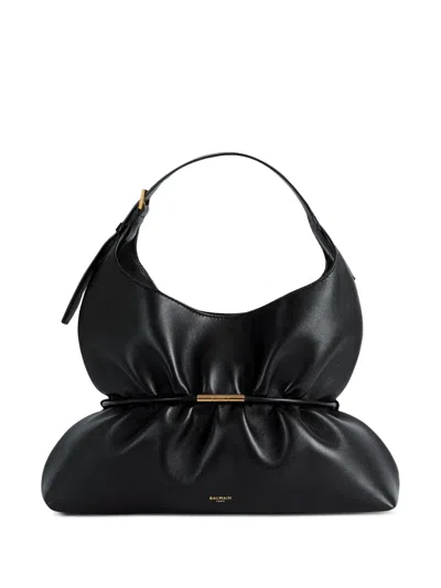 BALMAIN SPHYNX MEDIUM BAG IN SMOOTH LEATHER