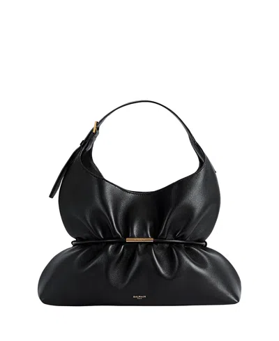 BALMAIN SPHYNX MEDIUM BAG IN SMOOTH LEATHER