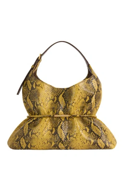Balmain Sphynx Medium Bag In Yellow