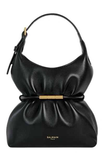 Balmain Sphynx Mini Bag In Black