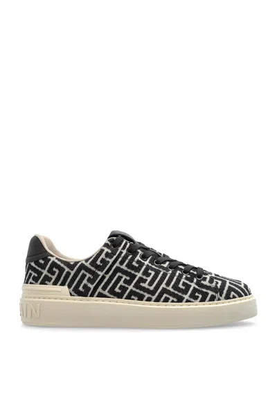 BALMAIN BALMAIN SPORTS SHOES WITH MONOGRAM