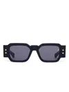 Balmain Square-frame Sunglasses In Black
