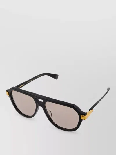Balmain Square Sunglasses In Transparent