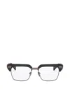 Balmain Square-frame Glasses In Black