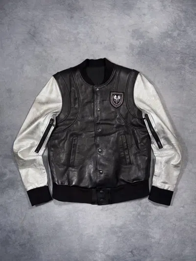 Pre-owned Balmain Ss11 By Decarnin Archive Runway Moto Jacket In Black