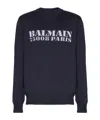 Balmain Merino Wool Logo Sweater