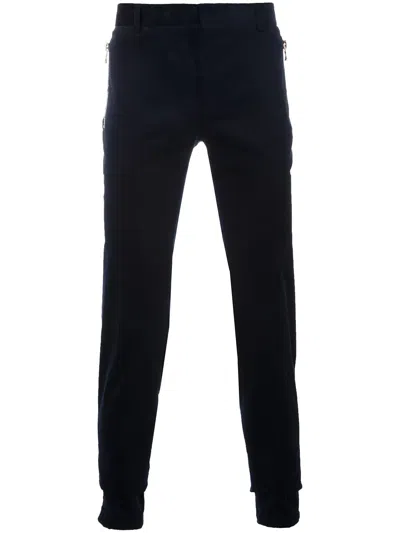 Balmain Straight Fit Trousers In Black