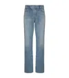 Balmain Appliqué Jeans - Men's - Cotton In Blue