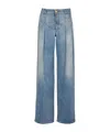 Balmain Straight Jeans In Blue