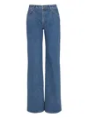 Balmain Straight Jeans Clothing In Blue