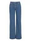 Balmain Straight Jeans Clothing In Blue
