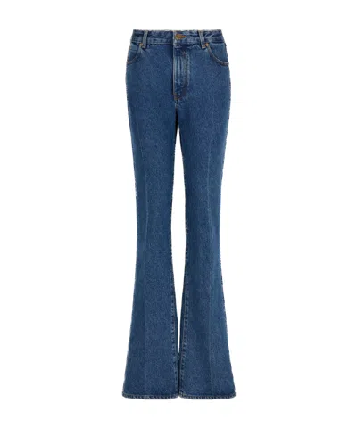 Balmain Straight-leg Denim Jeans In Blue