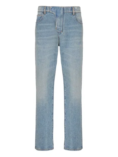 BALMAIN STRAIGHT-LEG JEANS