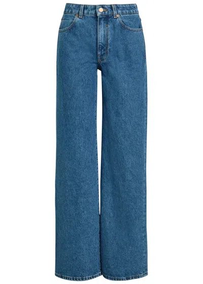 Balmain Straight-leg Jeans In Blue
