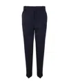 Balmain Straight-leg Tailored-cut Trousers In Black