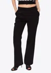 Balmain Straight-leg Tailored Pants In Black